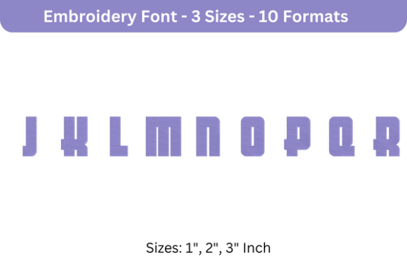 Aerojones Font J to R: A Designer’s Review for Boutique Sweatshirt Embellishment