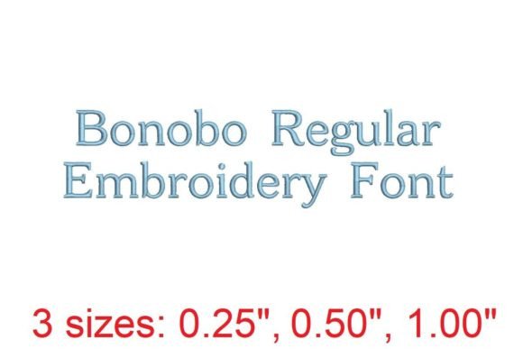 Bonobo Regular Embroidery Font: A Designer’s Review for Business Branding