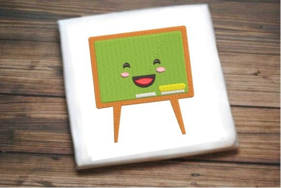 Charming School Board: A Sweet Touch for Personalized Embroidery