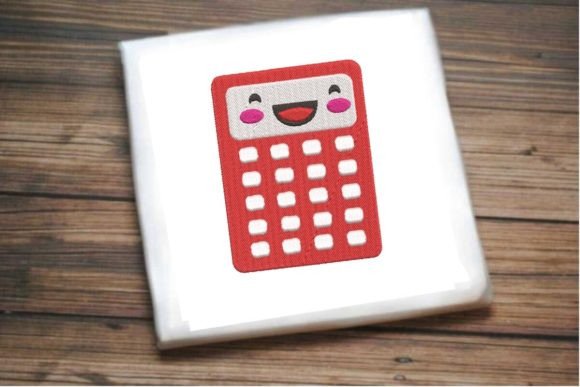 Cheerful Calculator: A Smiling Touch for Seasonal Embroidery Projects