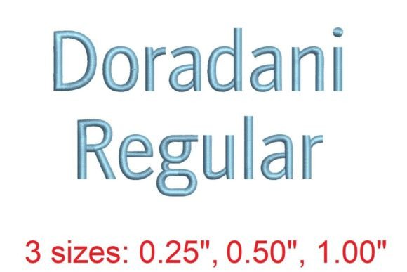 Dorandani RG Embroidery Font: Elegance Meets Practicality