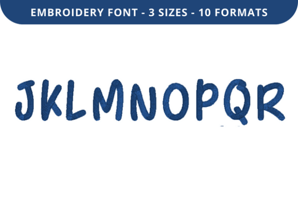 Easykisses Font J to R: A Designer’s Seasonal Embroidery Review
