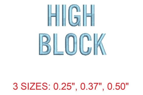 High Block Embroidery Font: A Seller’s Honest Review for Etsy & Small Shop Use