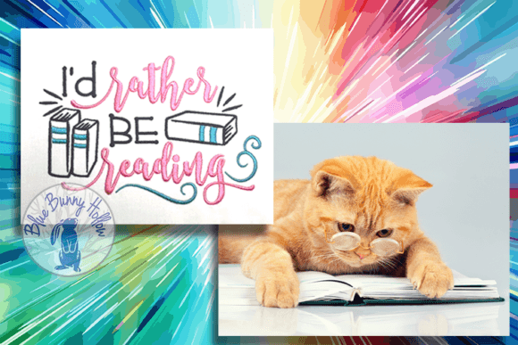 I'd Rather Be Reading: A Seasonal Embroidery Designer's Review