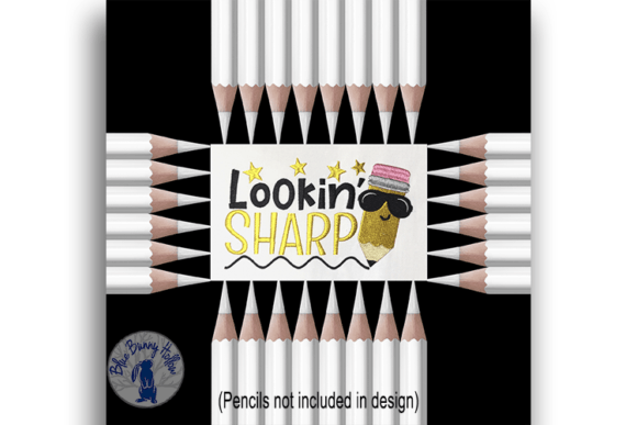 Lookin Sharp: A Fresh Back-to-School Embroidery Design