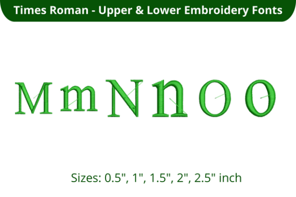 Times Roman Font MNO: A Designer’s Review for Personalized Embroidery Gifts